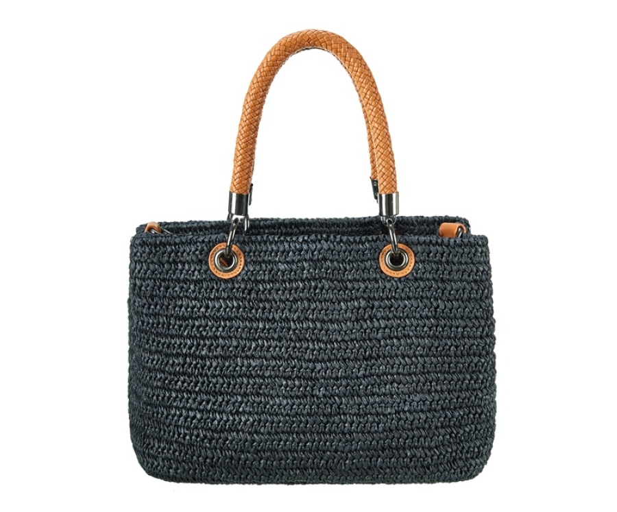 SEABREEZE TOTE RAFFIABAST BLACK